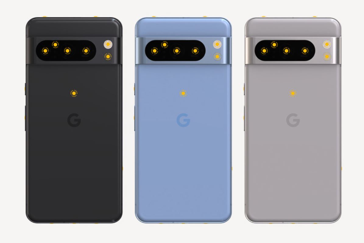 Google Pixel 8 Pro рендеры