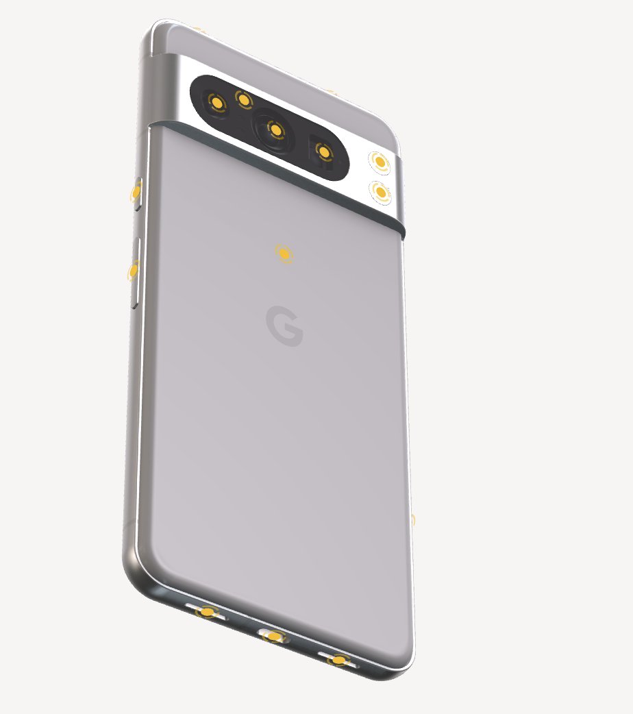 Google Pixel 8 Pro рендеры