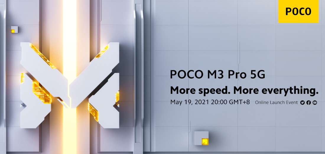 POCO M3 Pro 5G с 90-Гц дисплеем появился на изображениях незадолго до анонса