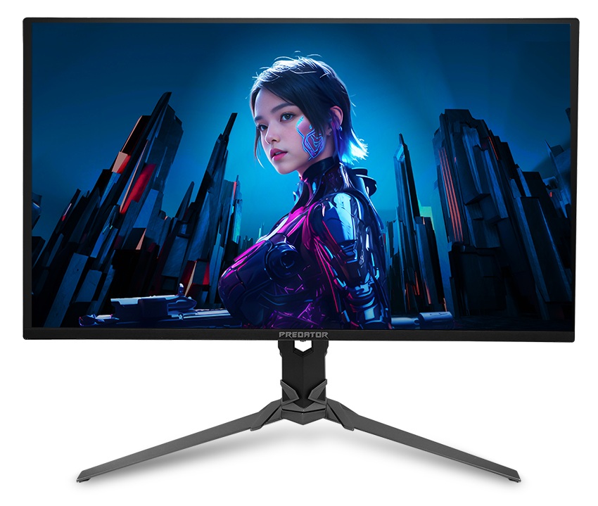Игровой монитор Acer Predator X27 X с 26.5-дюймовой 4K 240 Гц QD-OLED панелью