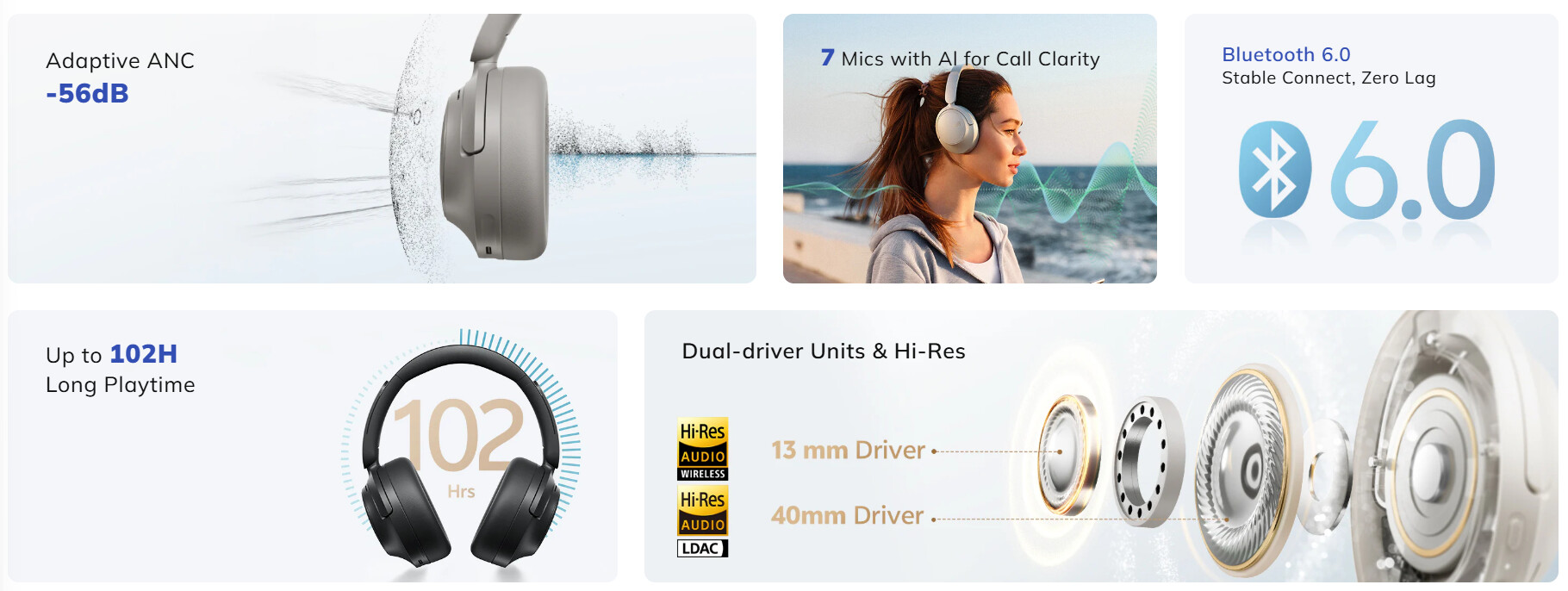 беспроводные наушники QCY H3S