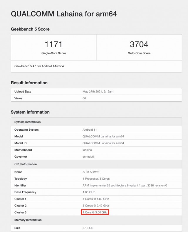 Новый процессор Qualcomm Snapdragon 888+ для флагманских смартфонов появился в Geekebench