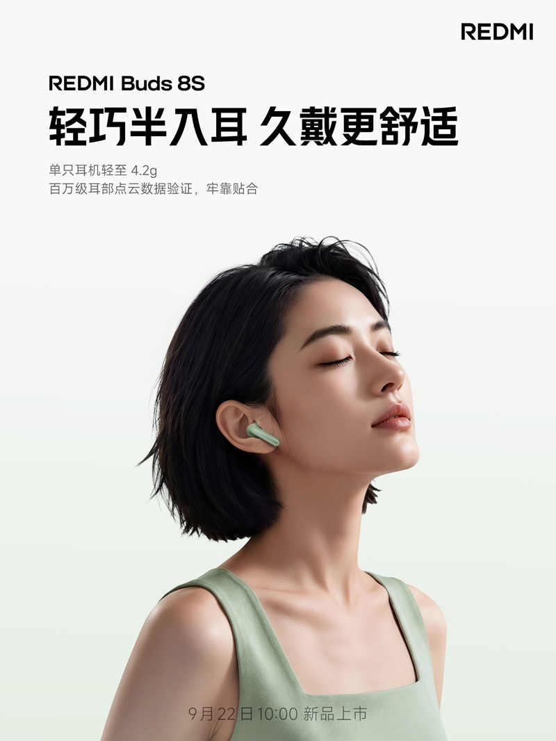 характеристики REDMI Buds 8S
