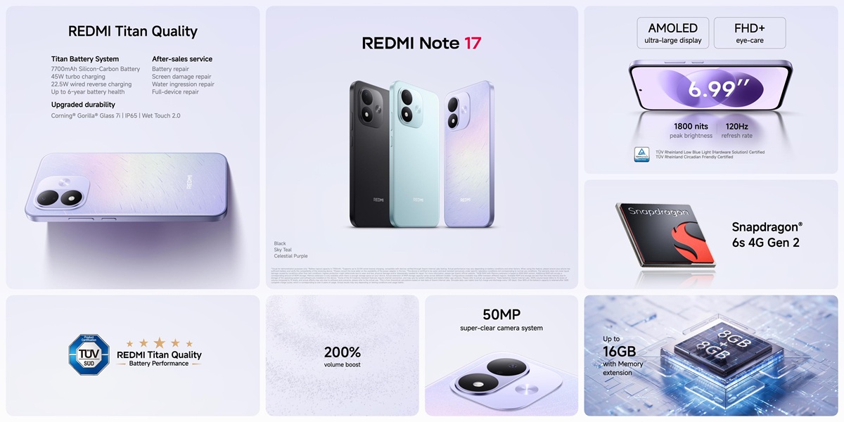 REDMI Note 17