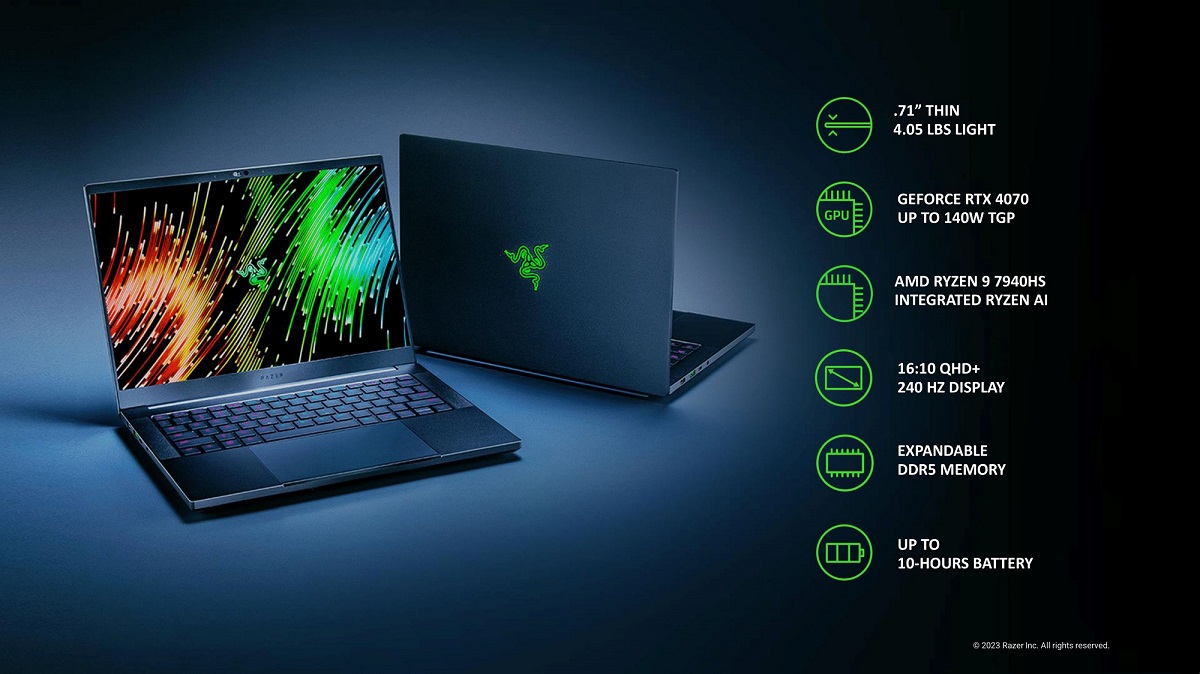 игровой ноутбук Razer Blade 14 2023