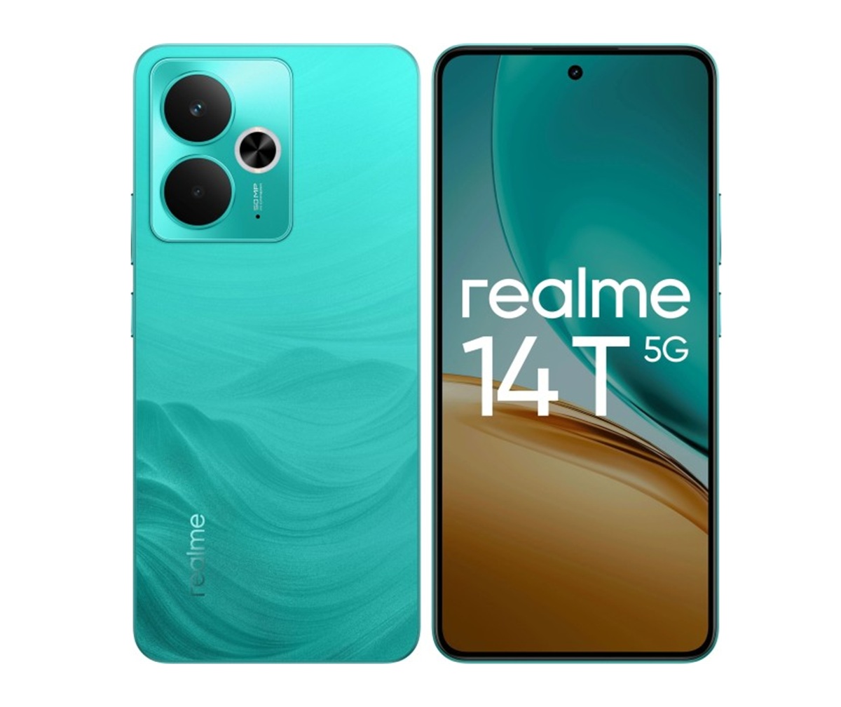 Рендеры и характеристики Realme 14T 5G появились в сети