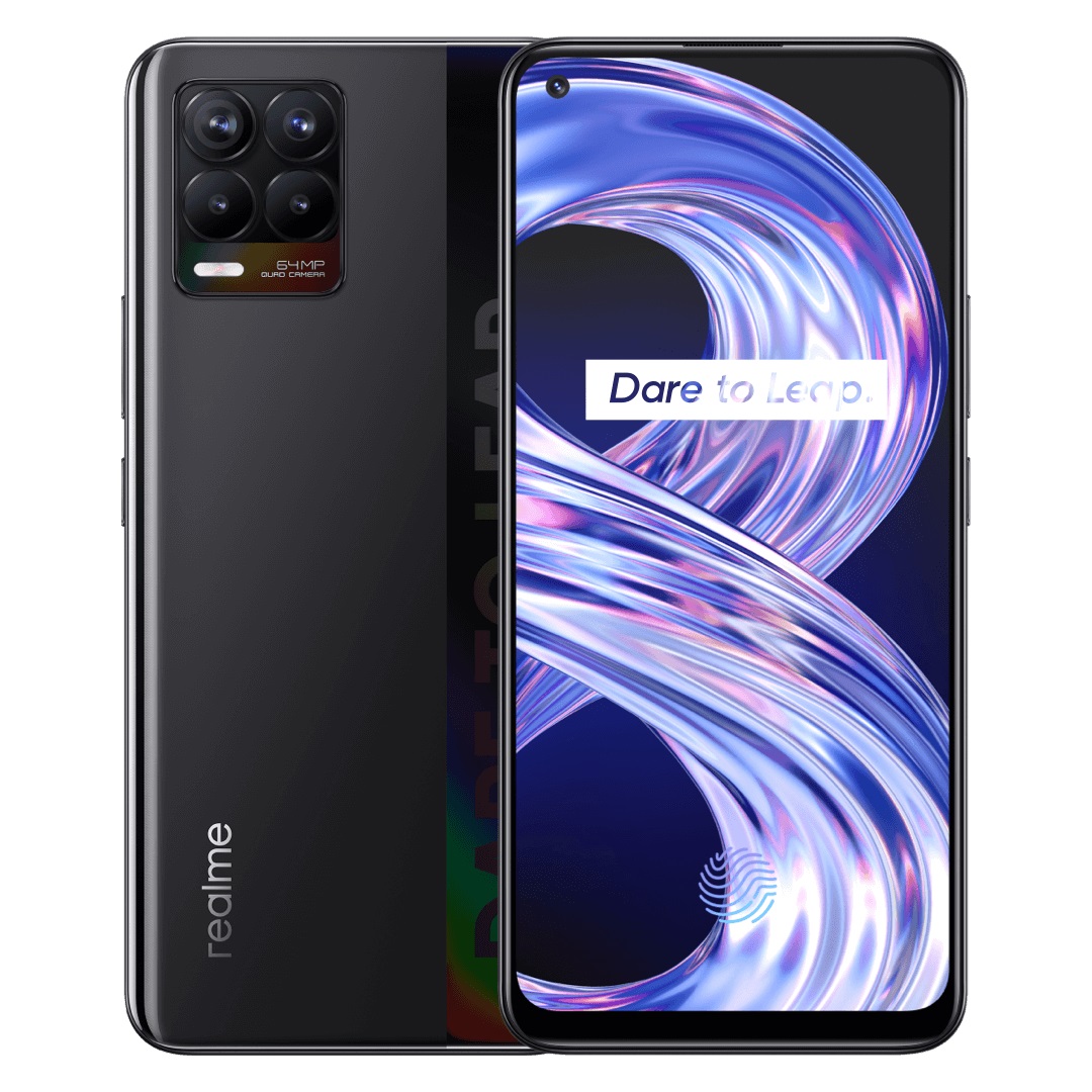 Realme представила смартфон Realme 8: 64 Мп камера, Super AMOLED дисплей и MediaTek Helio G95