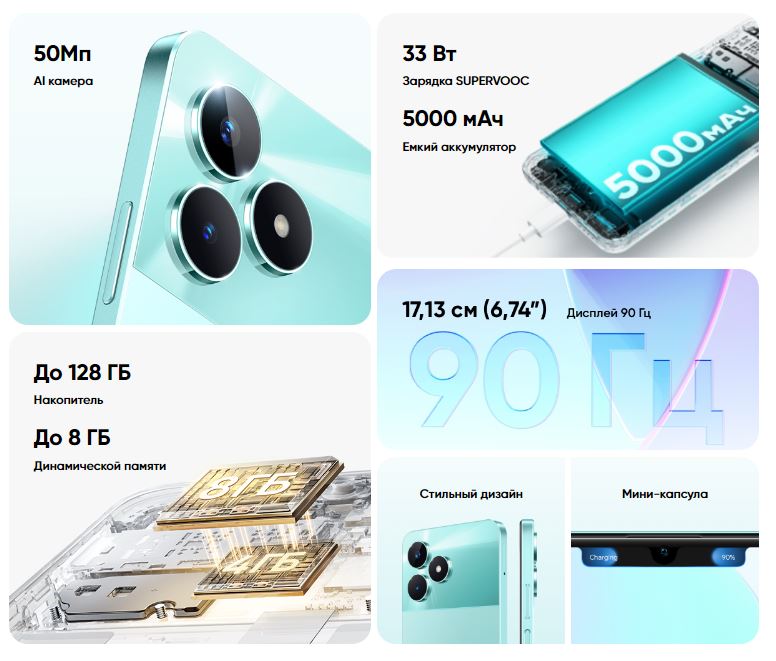 смартфон Realme C51