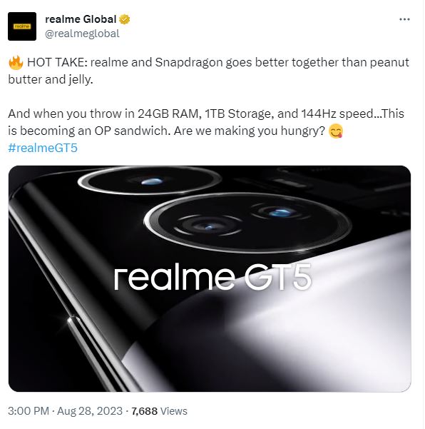 смартфон Realme GT5