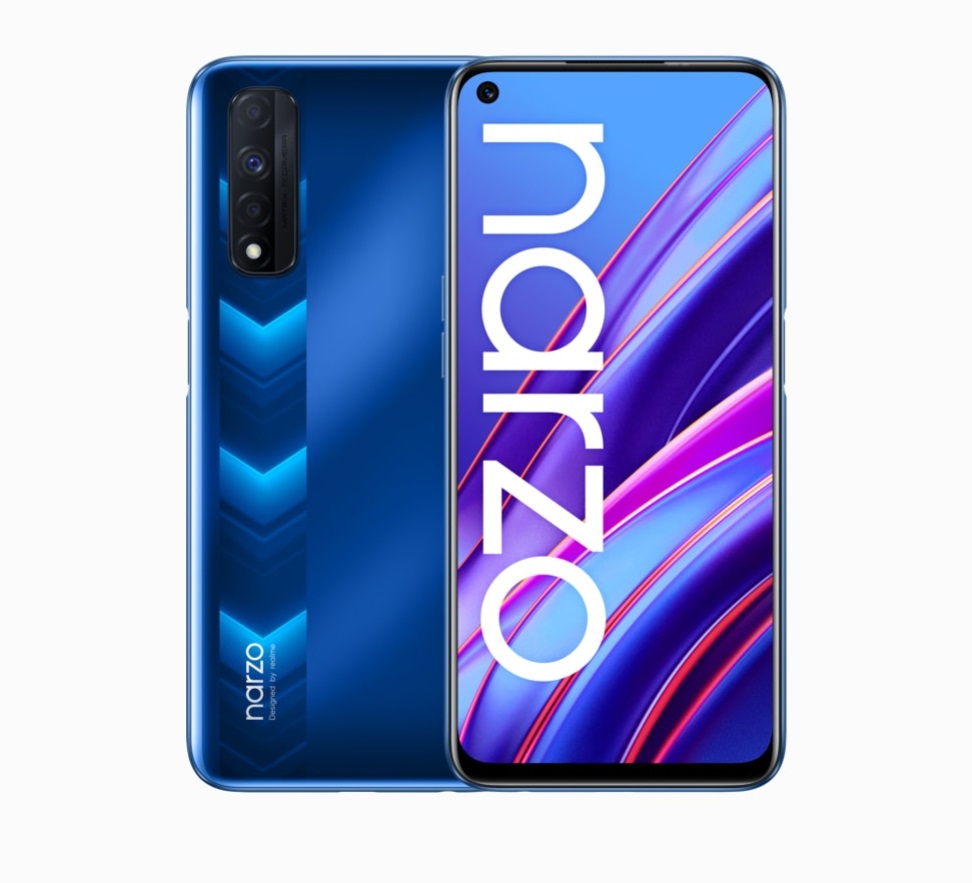 Представлен Realme Narzo 30 с NFC и 90-Гц IPS дисплеем за 190 долларов