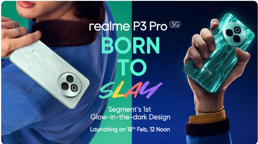 Realme P3 Pro получит корпус Nebula Glow и защиту от воды