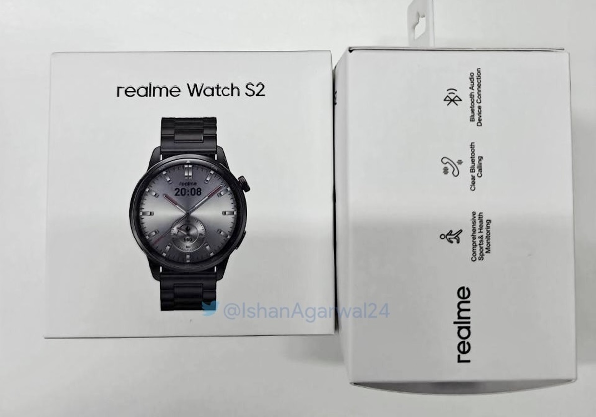 Новые смарт-часы Realme Watch S2 готовятся к дебюту 
