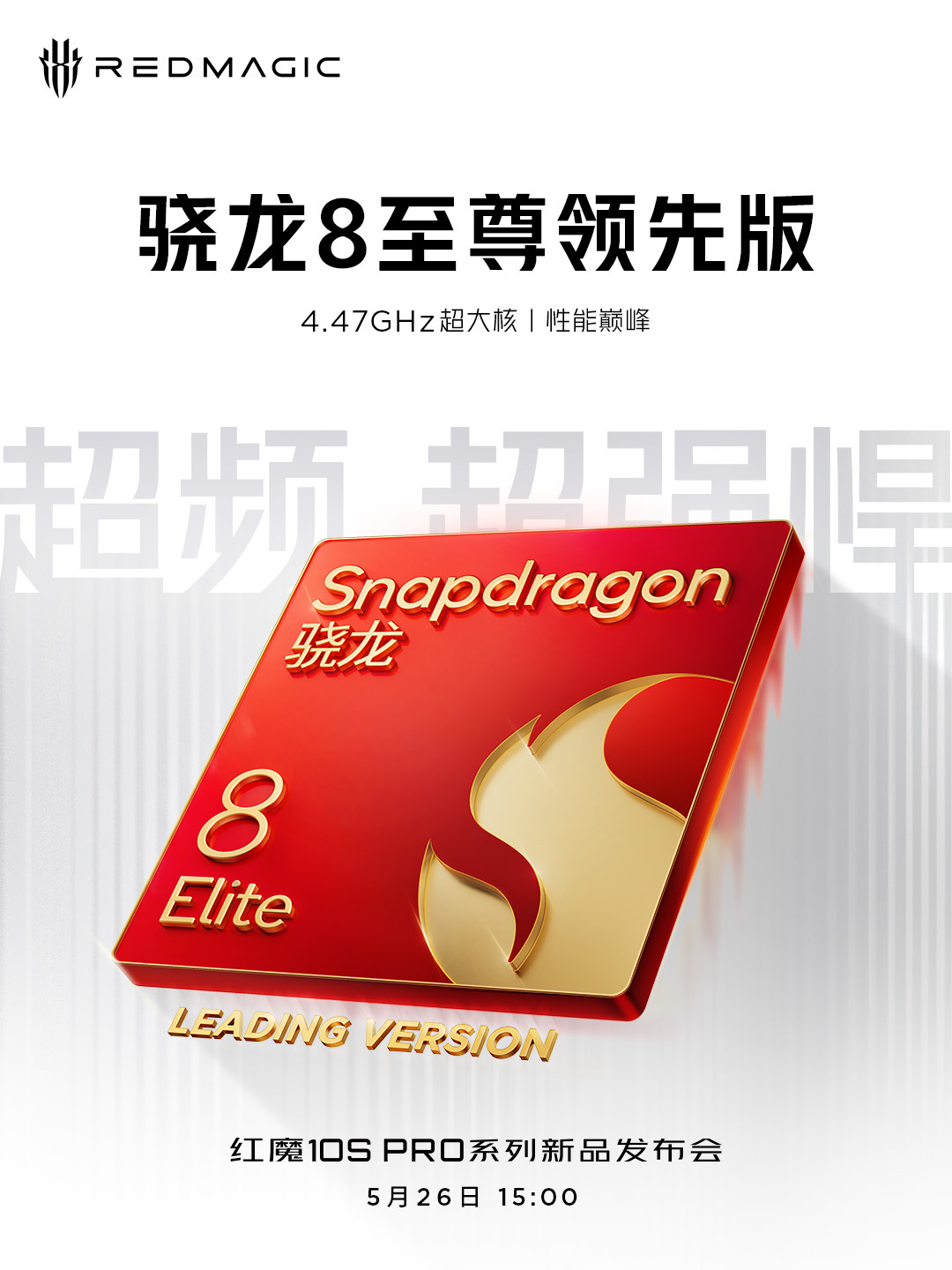 Процессор Snapdragon 8 Elite в смартфоне Red Magic 10S Pro с частотой 4,47 ГГц