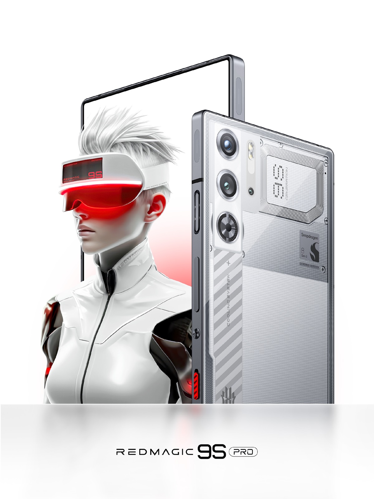 Red Magic 9s Pro продемонстрирован на пресс-рендерах