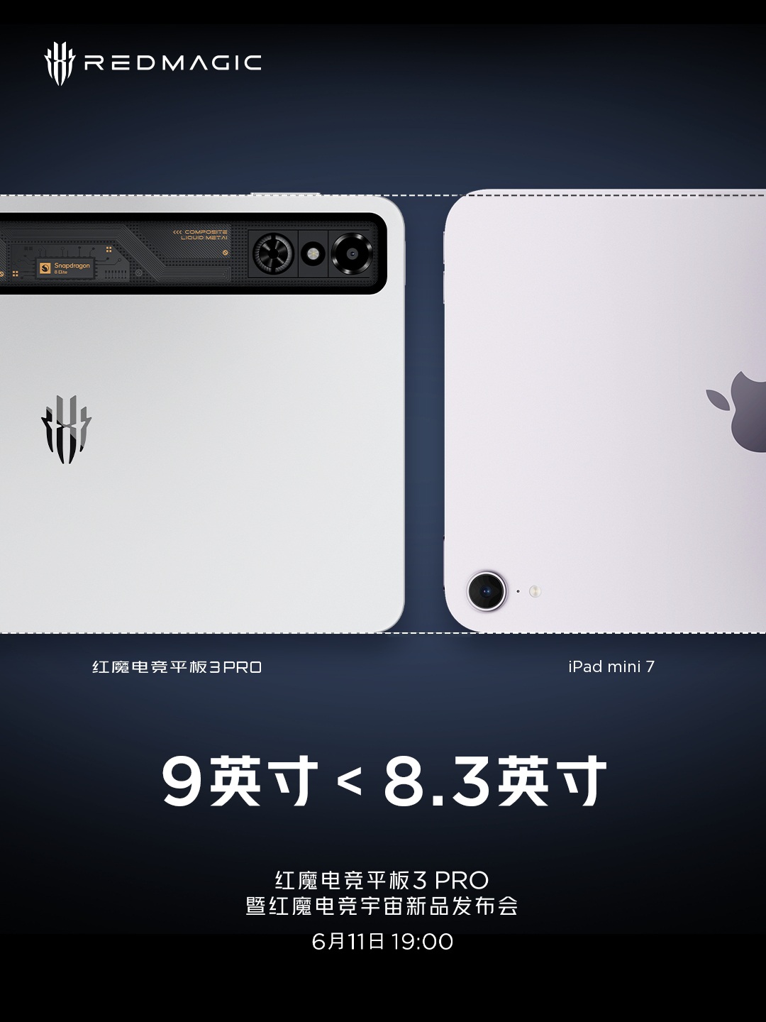 планшет Red Magic Gaming Tablet 3 Pro