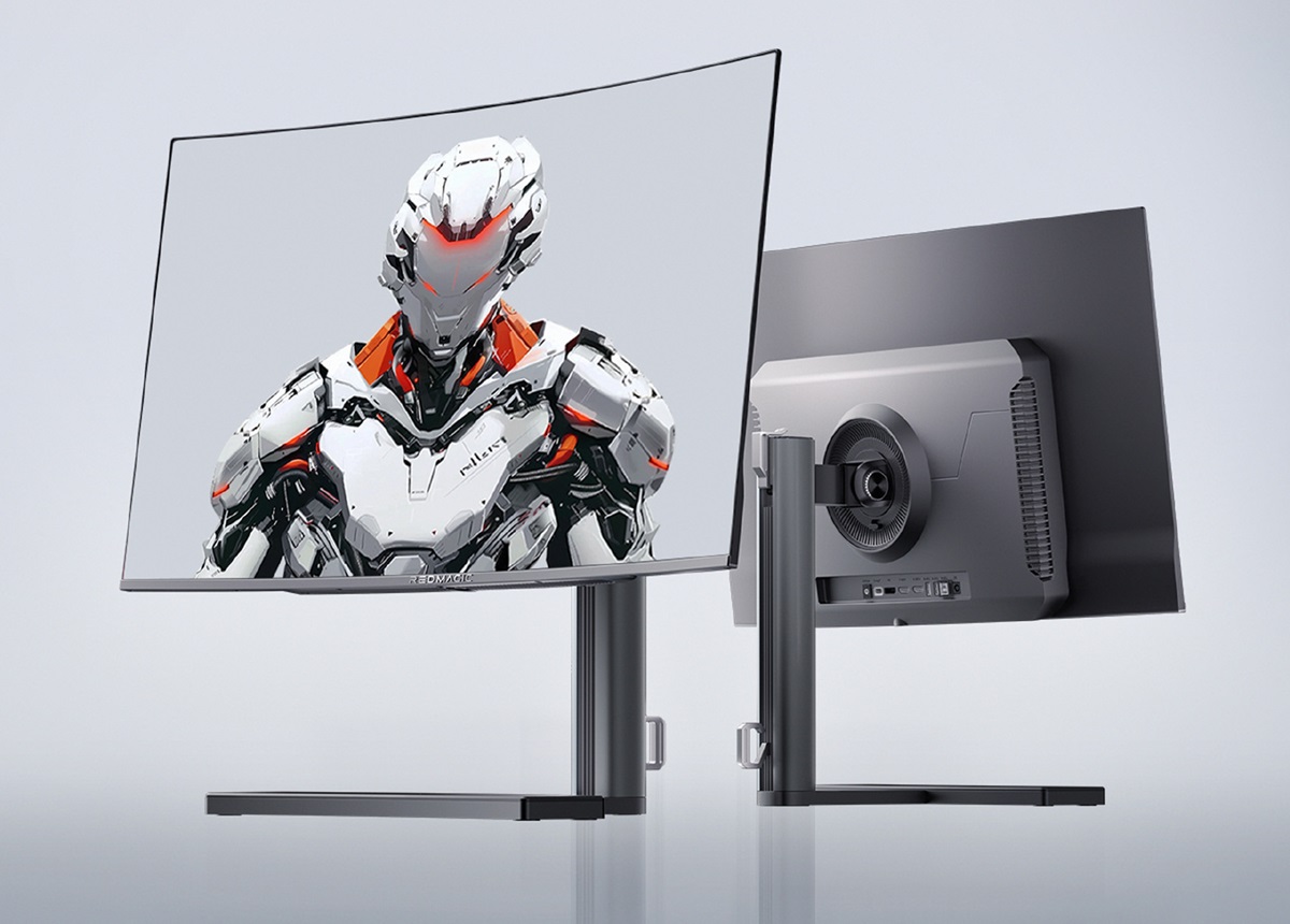 Представлен изогнутый игровой монитор Red Magic Realm 32 QD-OLED с 4K-дисплеем
