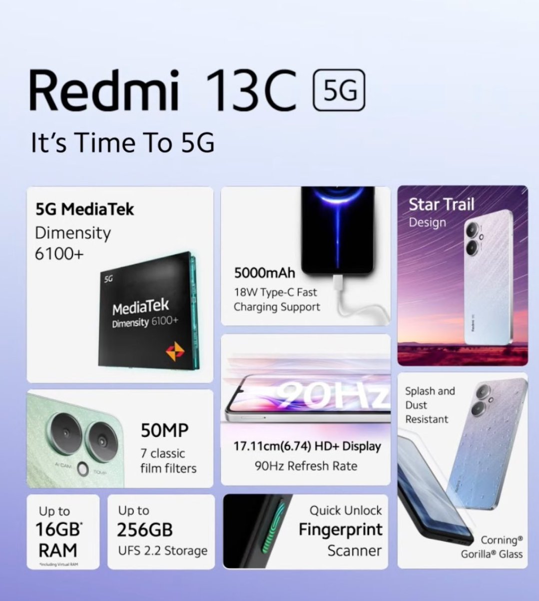 смартфон Redmi 13C 5G