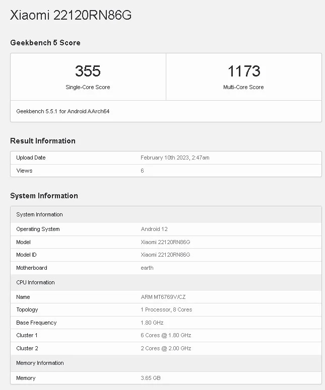 Redmi 12C