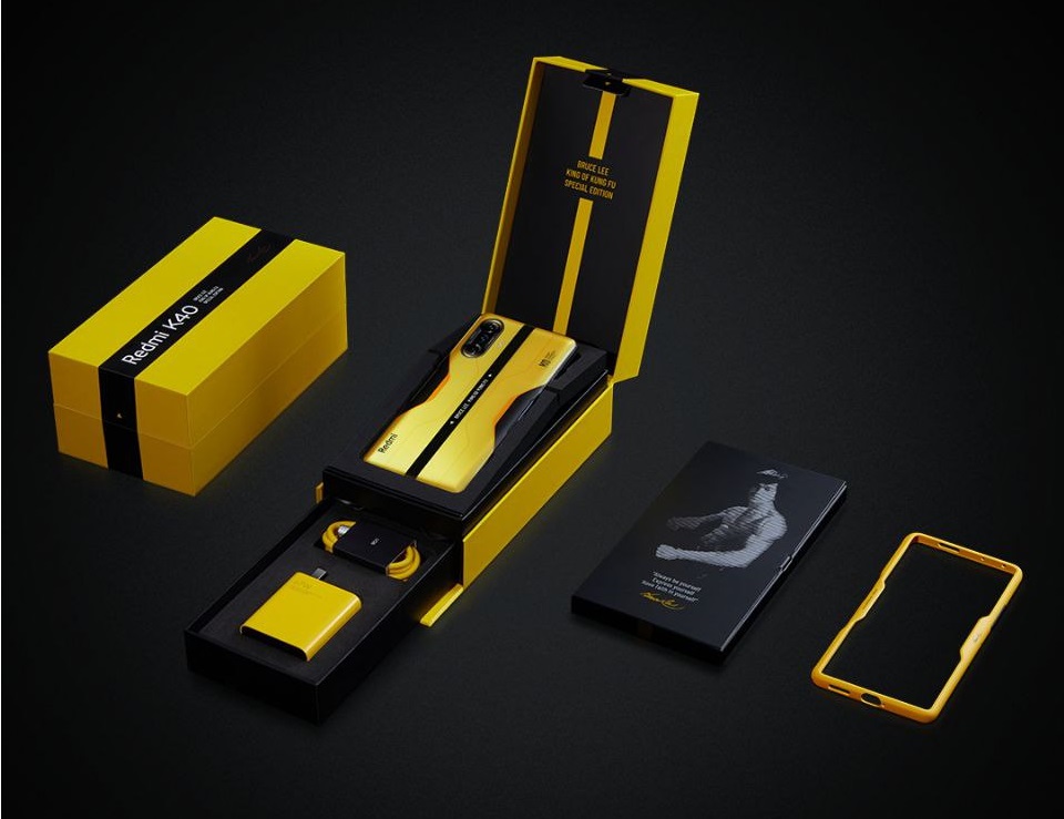 Redmi K40 Bruce Lee Special Edition