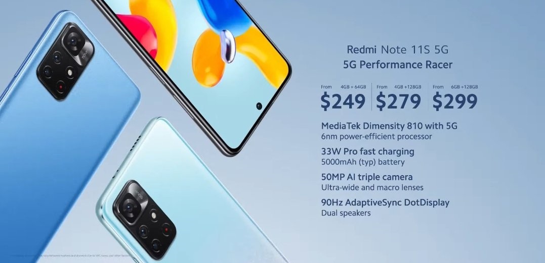 Redmi Note 11S 5G