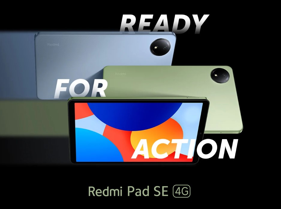 Xiaomi представила бюджетный планшет Redmi Pad SE 4G