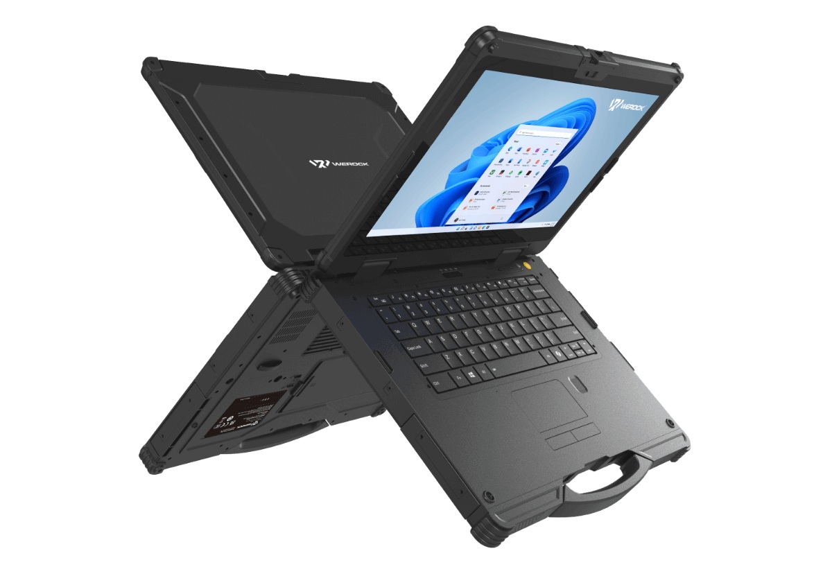 WEROCK представила защищенные ноутбуки Rockbook X540 G3 и Rockbook X550 G3 с Intel Core Ultra