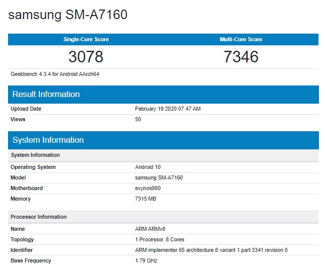 samsung a71 smart plan