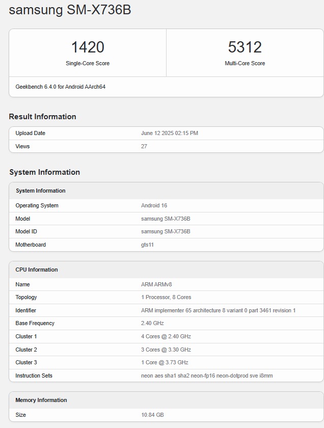 Samsung Galaxy Tab S11 Ultra