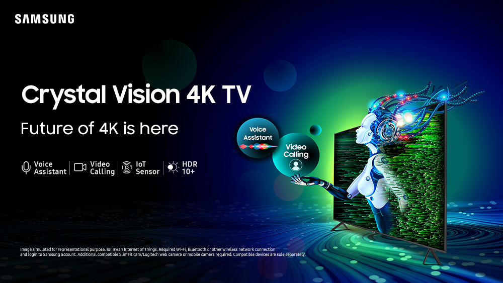 телевизор Samsung Crystal Vision 4K TV
