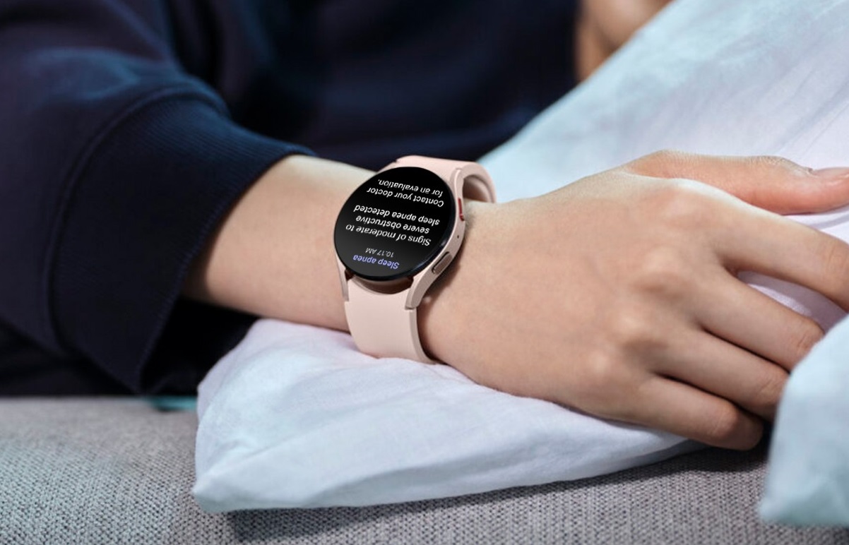 В смарт-часах Samsung Galaxy Watch появится функция выявления апноэ во сне