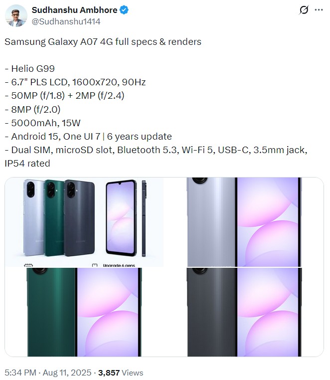 Samsung Galaxy A07 4G