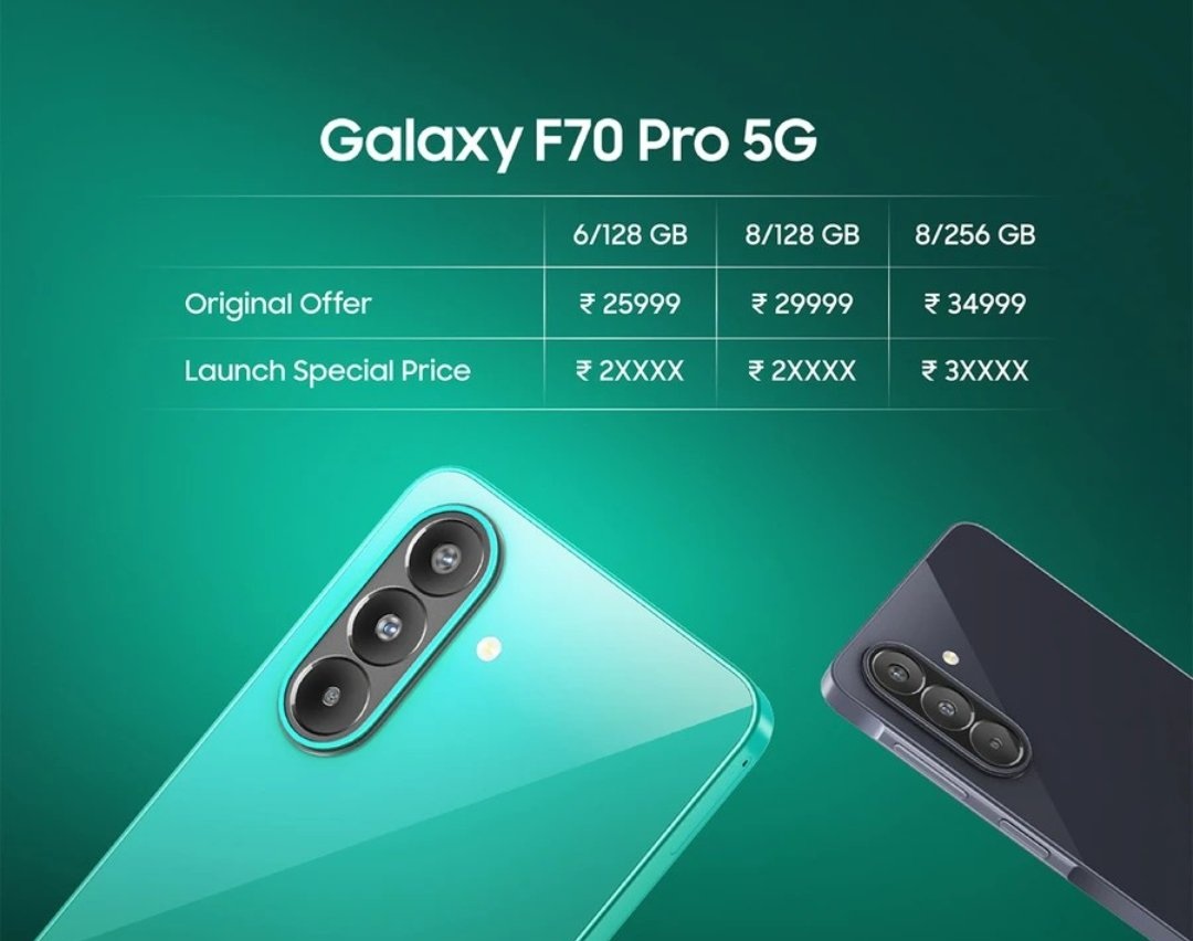 Samsung Galaxy F70 Pro 5G