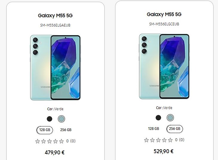 Samsung Galaxy M55 вышел в продажу на европейском рынке