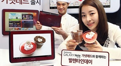 Samsung Galaxy Note 10.1 LTE Garnet Red