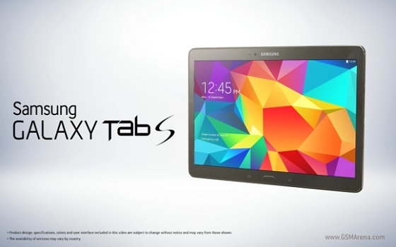 Samsung Galaxy Tab S tizer