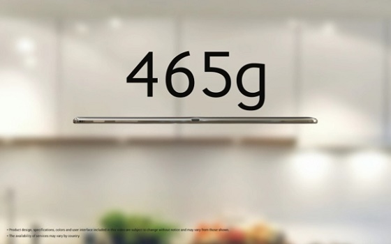 Samsung Galaxy Tab S tizer 6