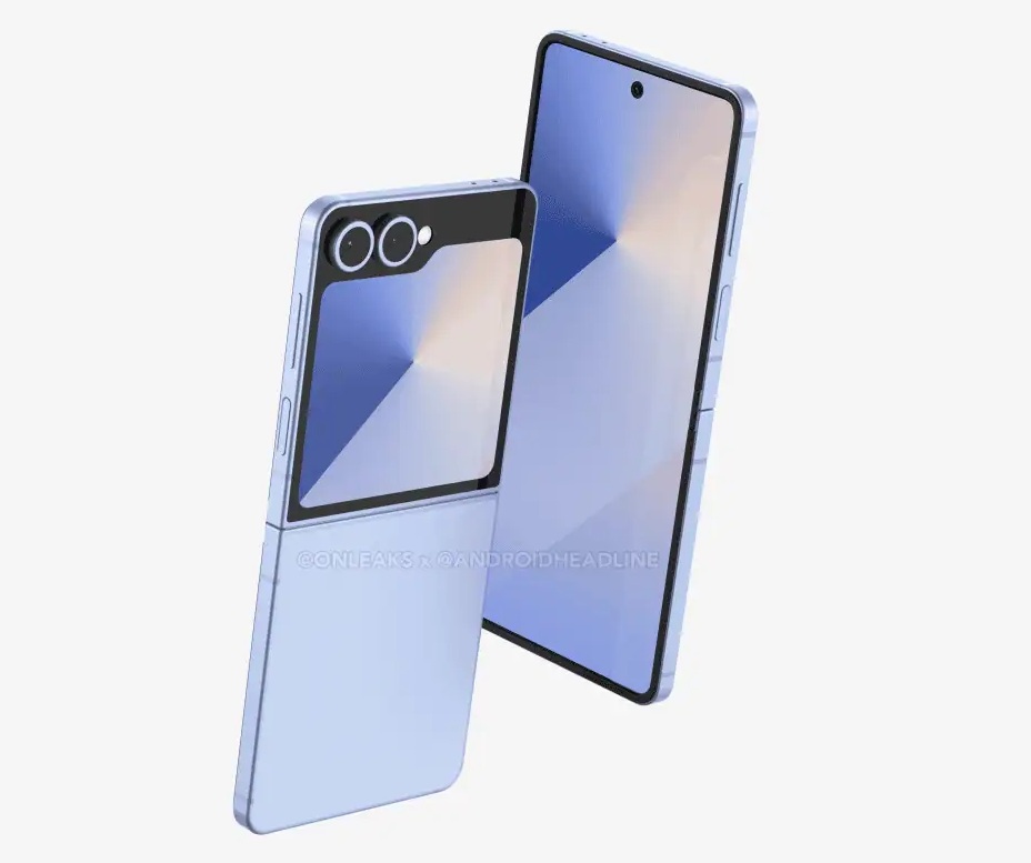 Появились первые рендеры Samsung Galaxy Z Flip7
