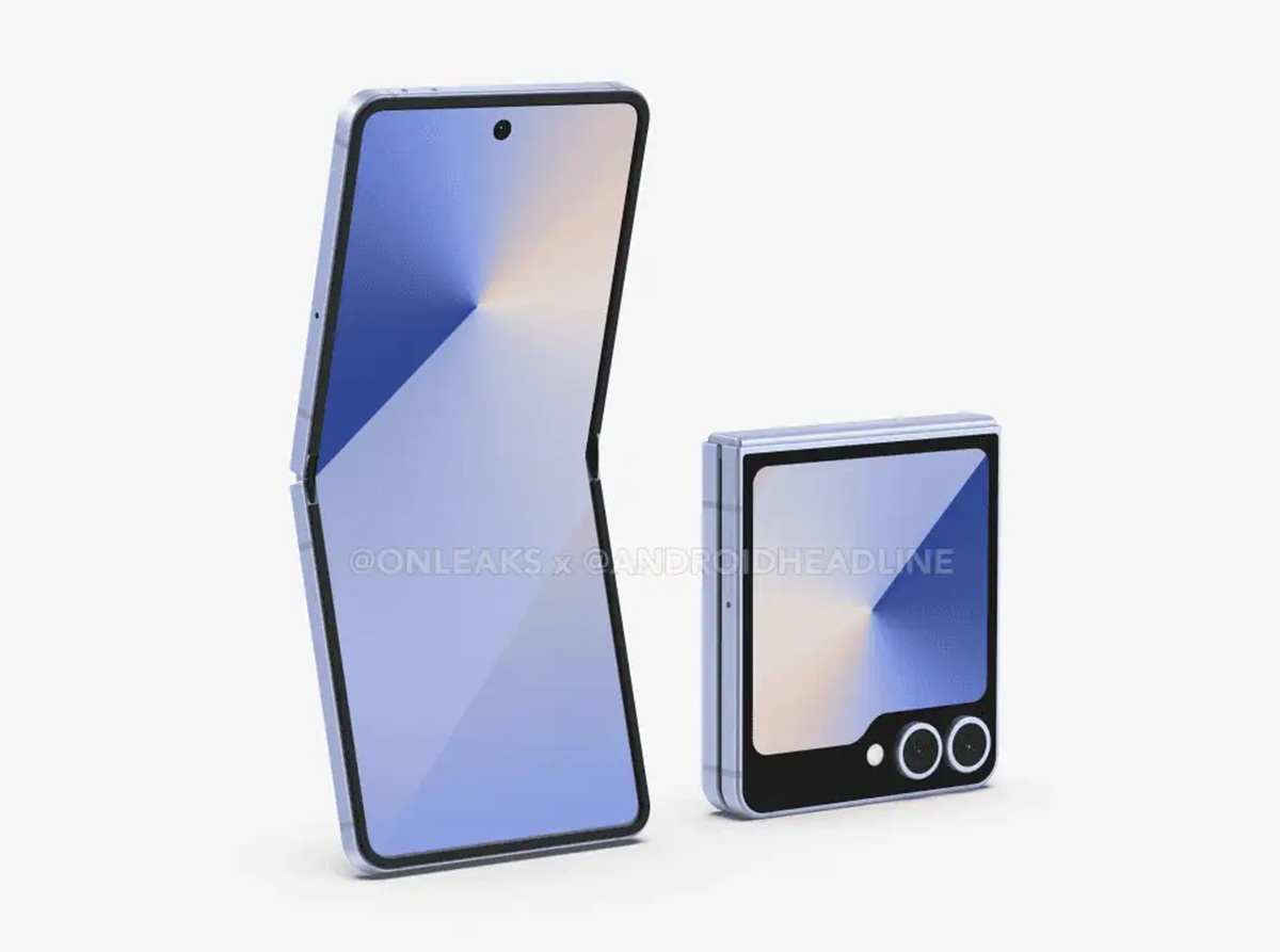 Появились первые рендеры Samsung Galaxy Z Flip7