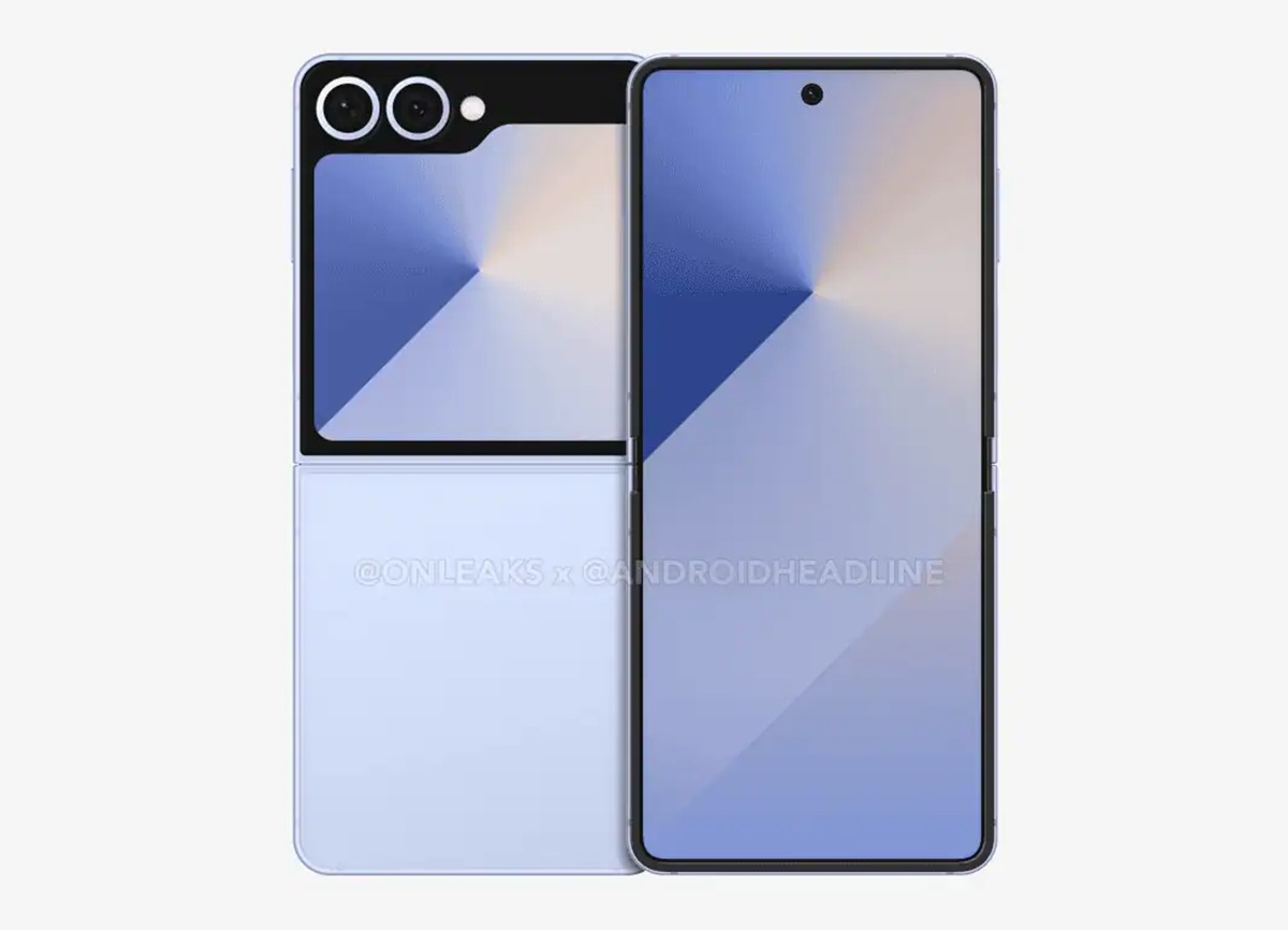 Появились первые рендеры Samsung Galaxy Z Flip7