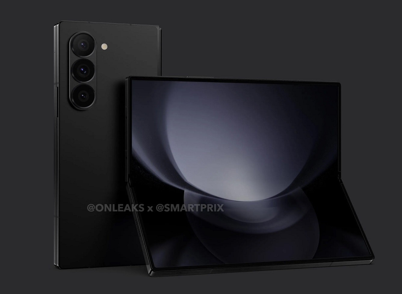 Samsung Galaxy Z Fold6 продемонстрирован на рендерных изображениях