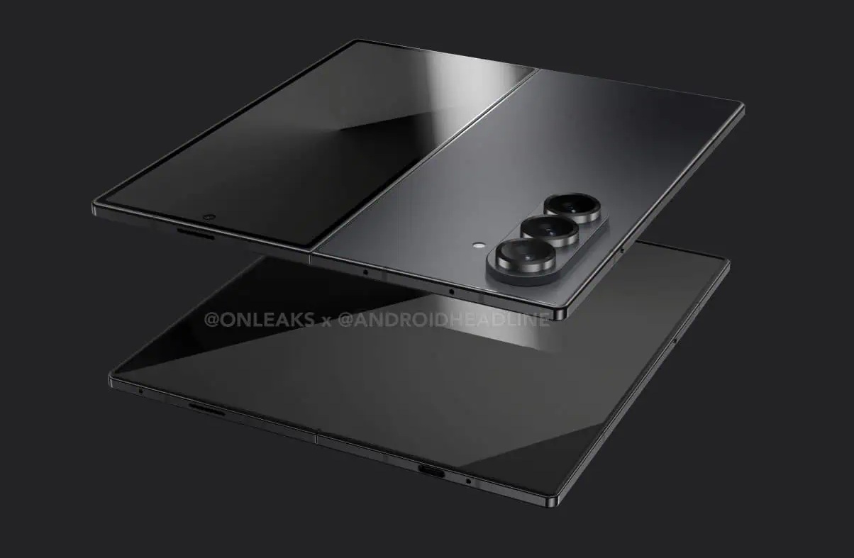 Смартфон Samsung Galaxy Z Fold7 показался на рендерах