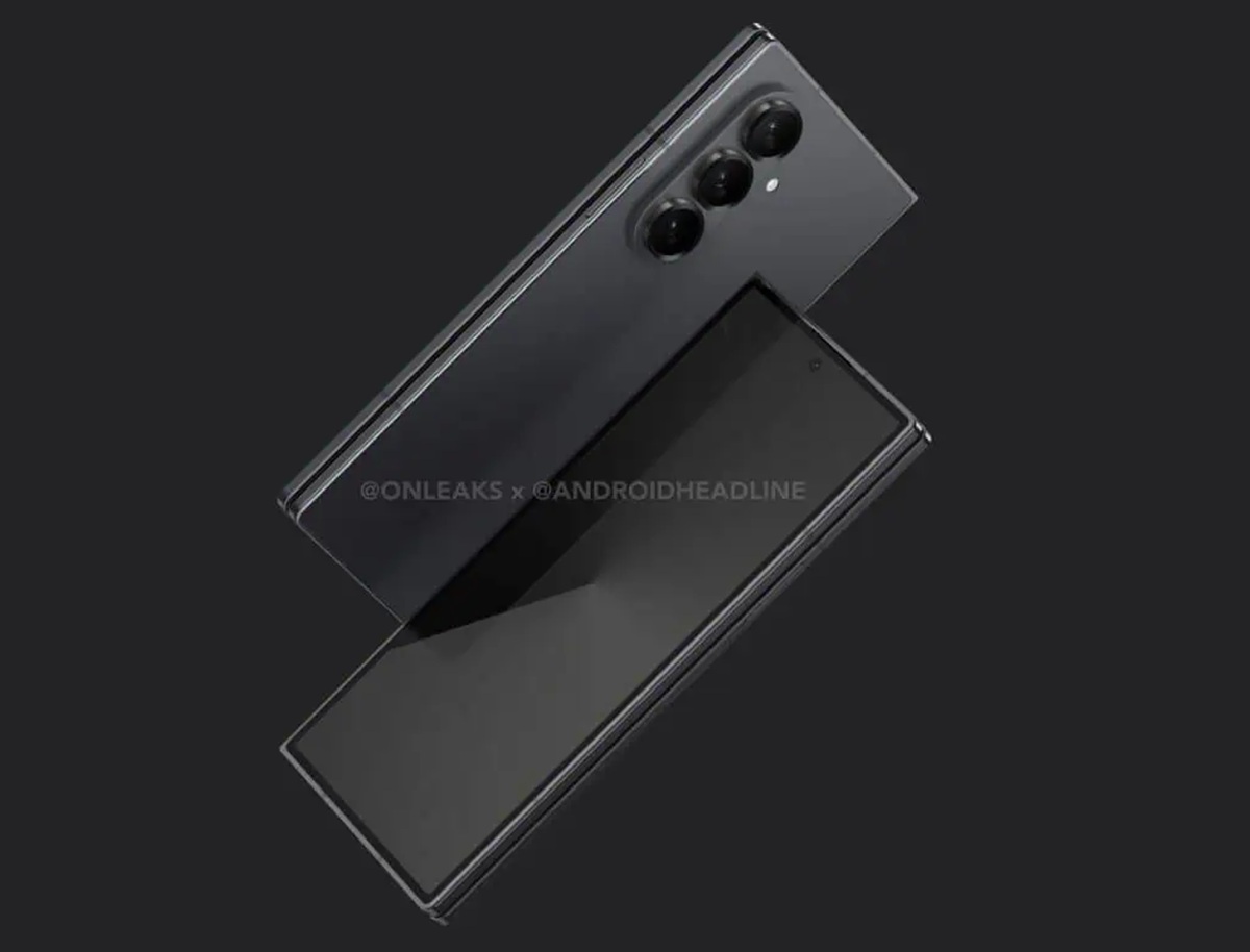Смартфон Samsung Galaxy Z Fold7 показался на рендерах