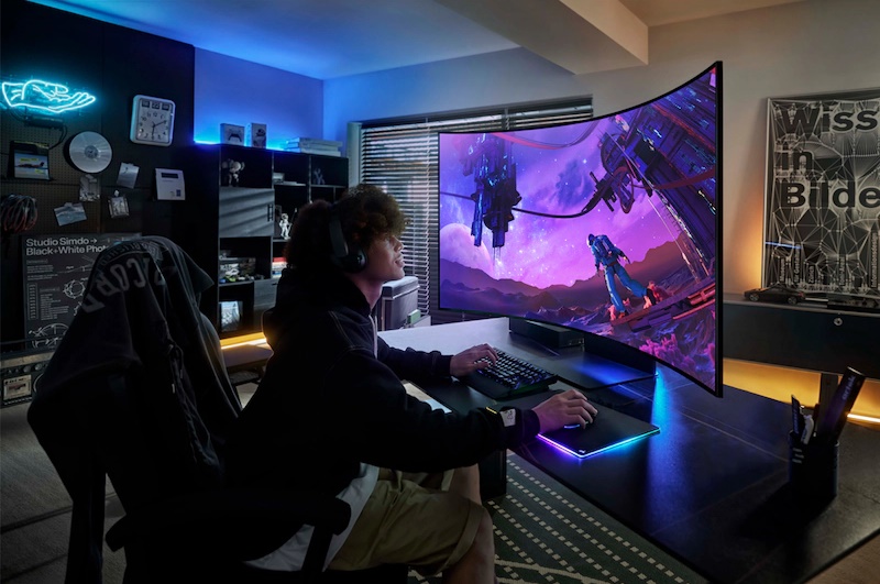 изогнутый монитор Samsung Odyssey Ark 2nd Gen