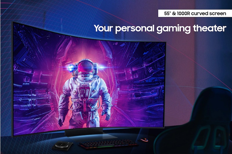 изогнутый монитор Samsung Odyssey Ark 2nd Gen