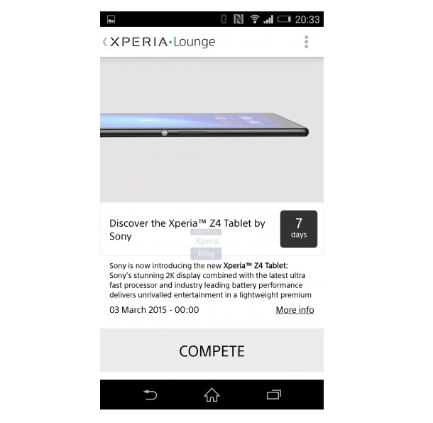 Sony Xperia Z4 Tablet render2