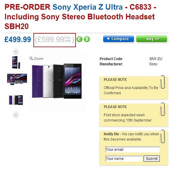Sony Xperia Z Ultra 6