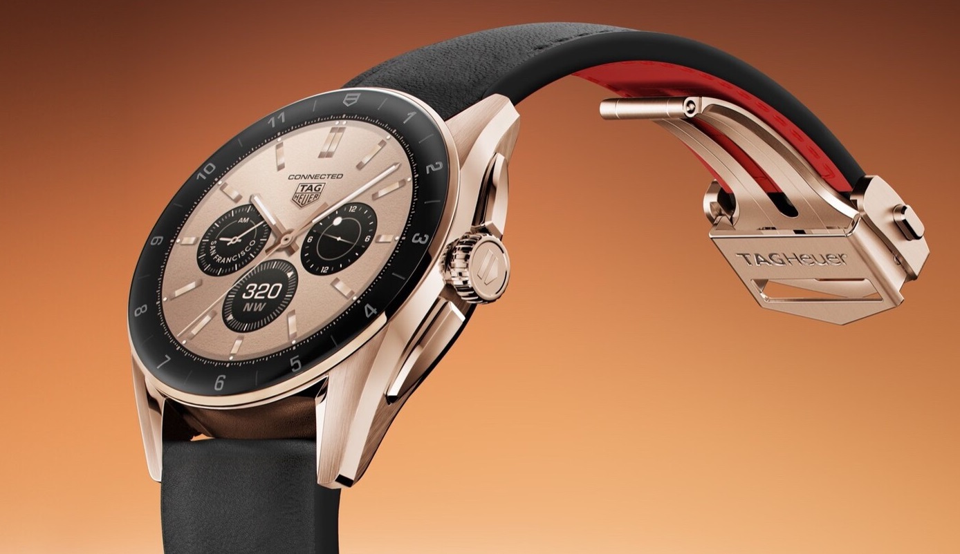 смарт-часы TAG Heuer Connected Caliber E4 Golden Bright Edition