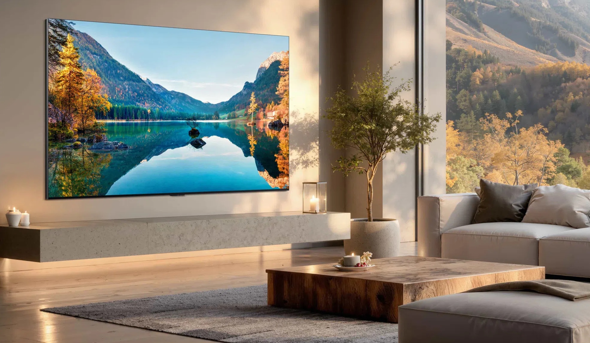TCL A400U Premium Wallpaper QD-Mini LED TV