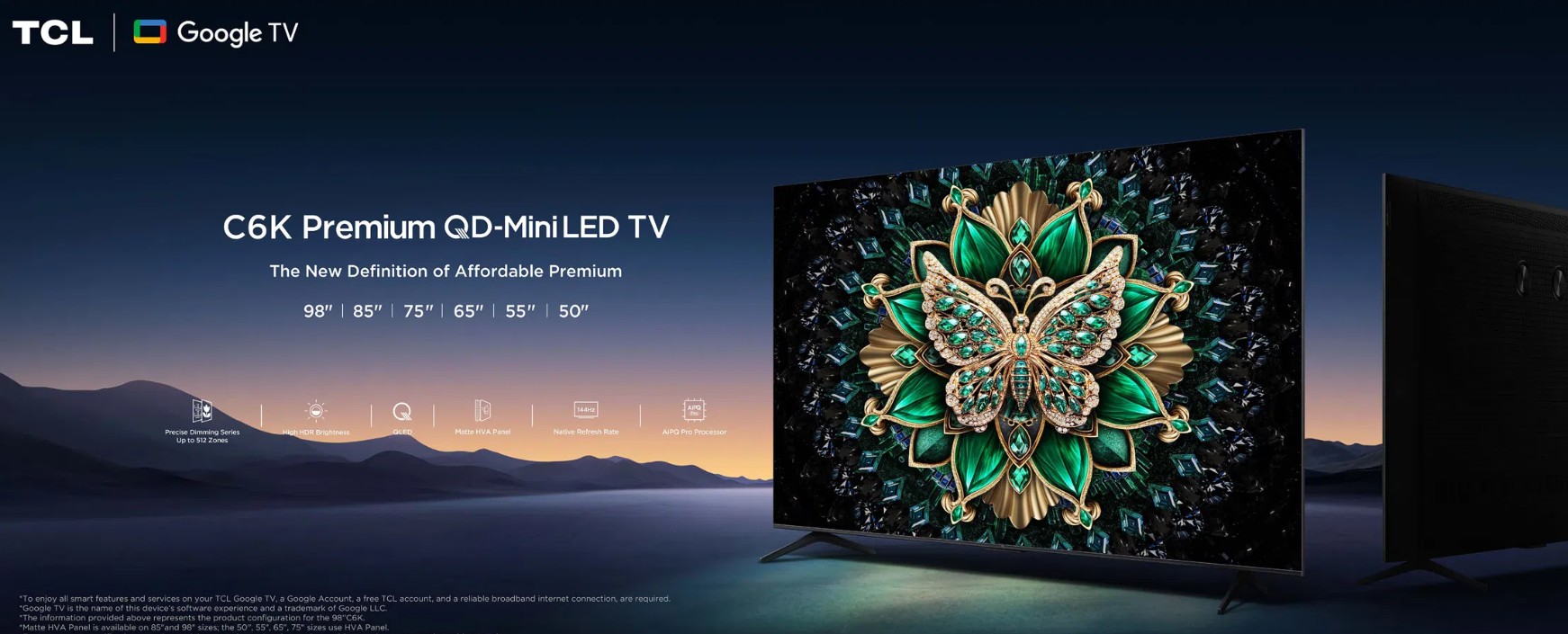 TCL C6K Premium QD-MiniLED TV
