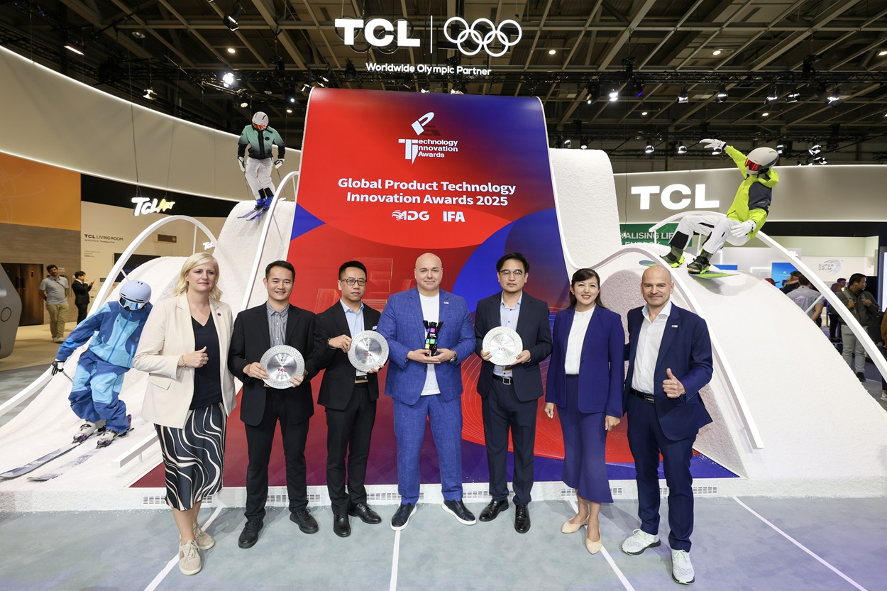 TCL представила на выставке IFA 2025 новый телевизор и умную бытовую технику